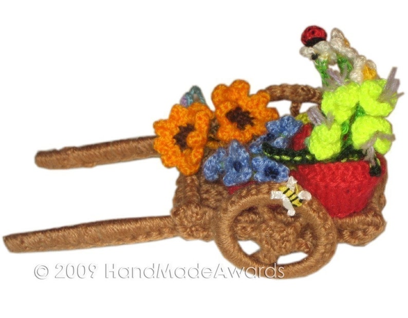 Lovely CHICK with Small Car PDF Email Knit PATTERN image 4