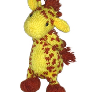 Baby GIRAFFE Pdf Email Knit PATTERN