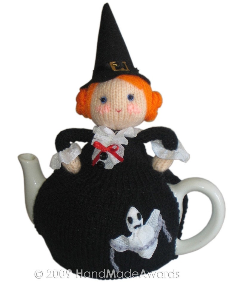 BEWITCHED Tea Cosy Pdf Email Knit PATTERN image 3