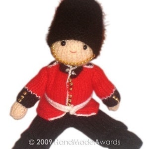 Gorgeous ROYAL Guard from Buckingham Palace Pdf Email CROCHET PATTERN image 4