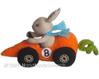 FITTIPALDI Car Carrot PDF Email Crochet PATTERN