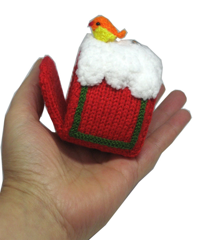 Sweet Little Mouse in Mailbox PDF email knit PATTERN image 8