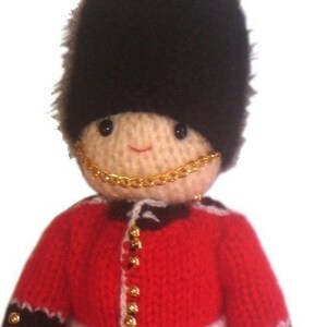 Gorgeous ROYAL Guard from Buckingham Palace Pdf Email CROCHET PATTERN image 2