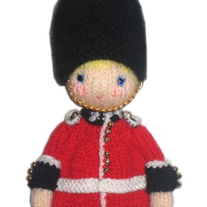 Adorable ROYAL GUARD from Buckingham Palace Egg Cosy Pdf Email Knit PATTERN image 5