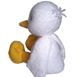 White Little Duckling PDF Email Knit PATTERN image 10