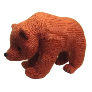 Grizzly Bear PDF Email Knit PATTERN