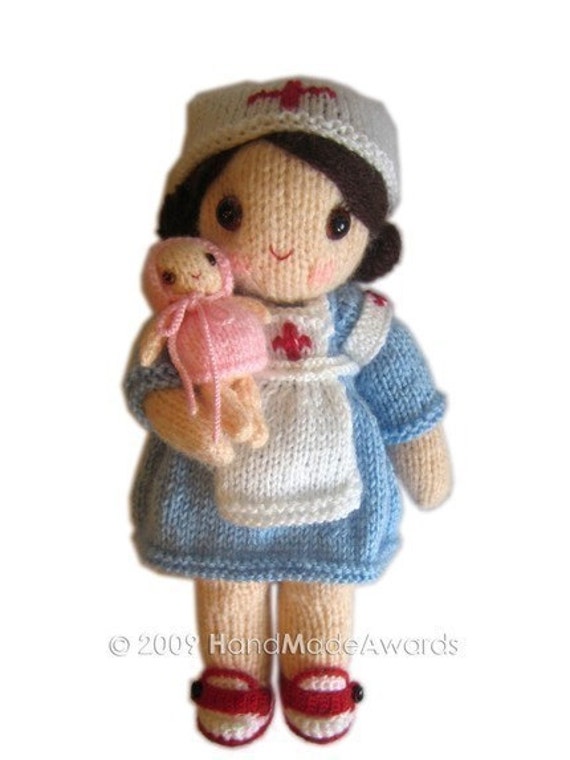 Enfermera Maureen Con Bebe Pdf Email Patron Para Tejer Con Etsy