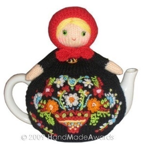 Lovely MATRYOSHKA Tea Cosy Pdf Email CROCHET PATTERN