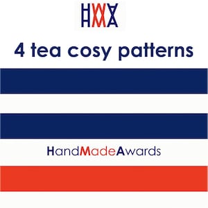 FOUR HandMadeAwards Tea Cosy PATTERNS- Pdf