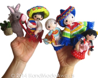 Families of the World MEXICAN FAMILY Pdf Email Knit PATTERN