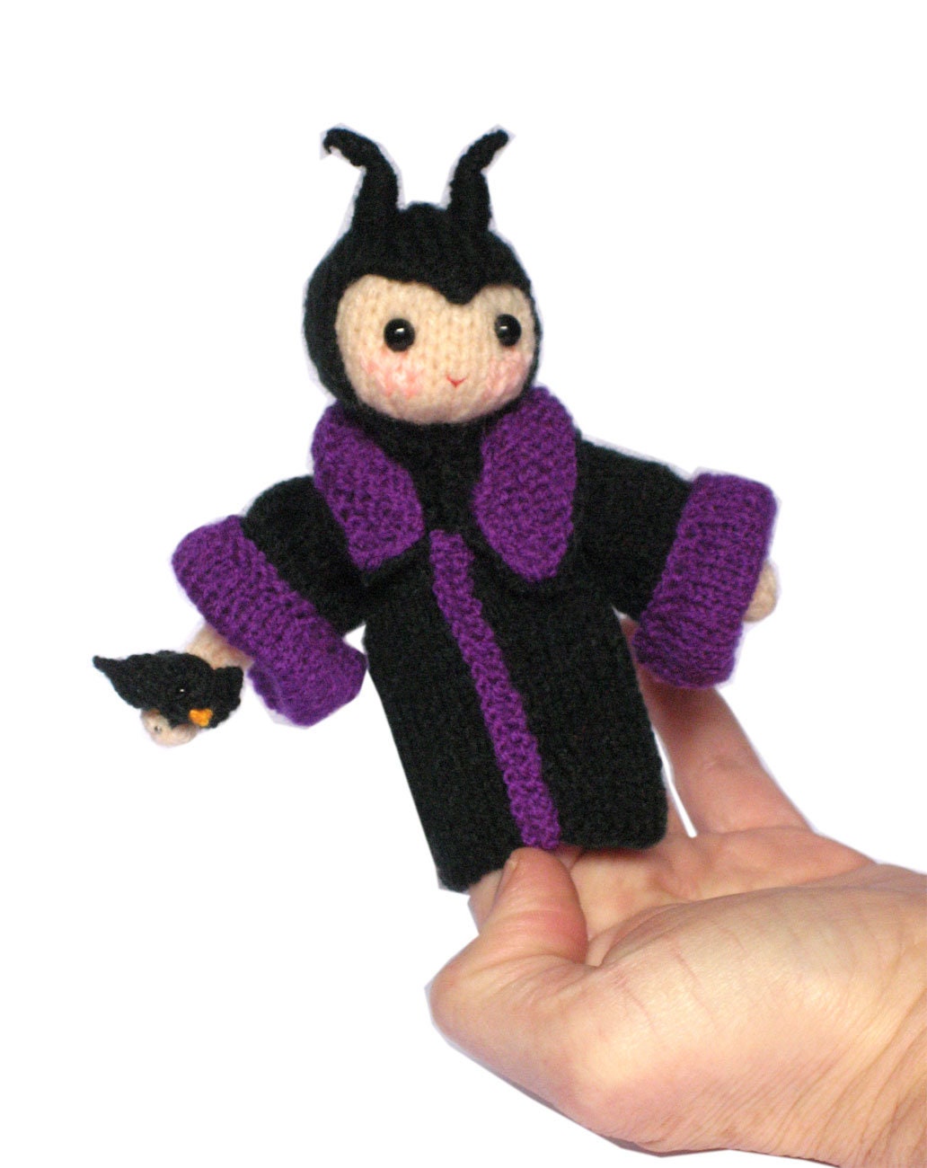 Sleeping Beauty Finger Puppets knit PATTERN — handmadeawards