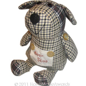 Door Stop Puppy Dog PDF Email Fabric PATTERN