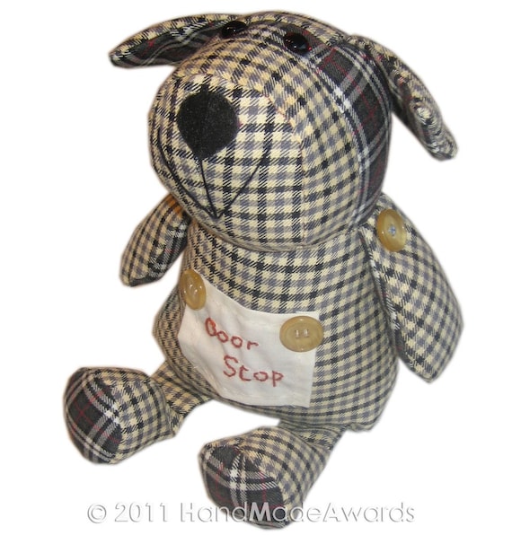 Door Stop Puppy Dog Pdf Email Fabric Pattern Etsy
