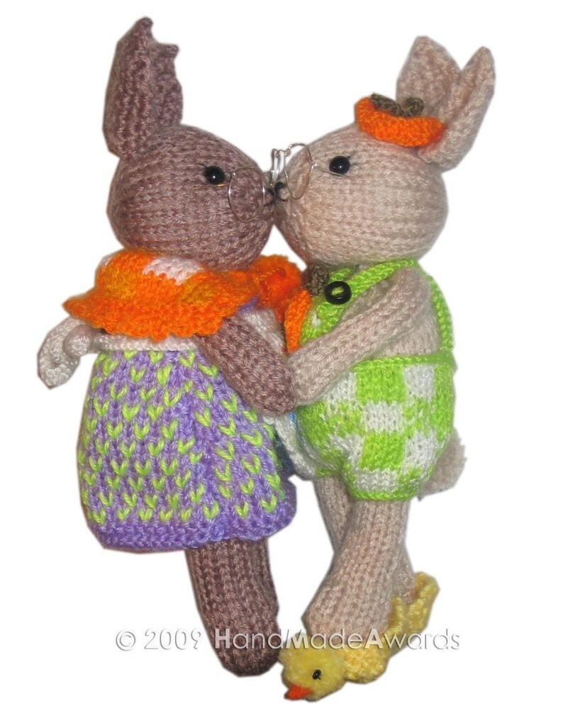 Sweet GRANDPARENTS Pdf Email KNIT PATTERN image 1