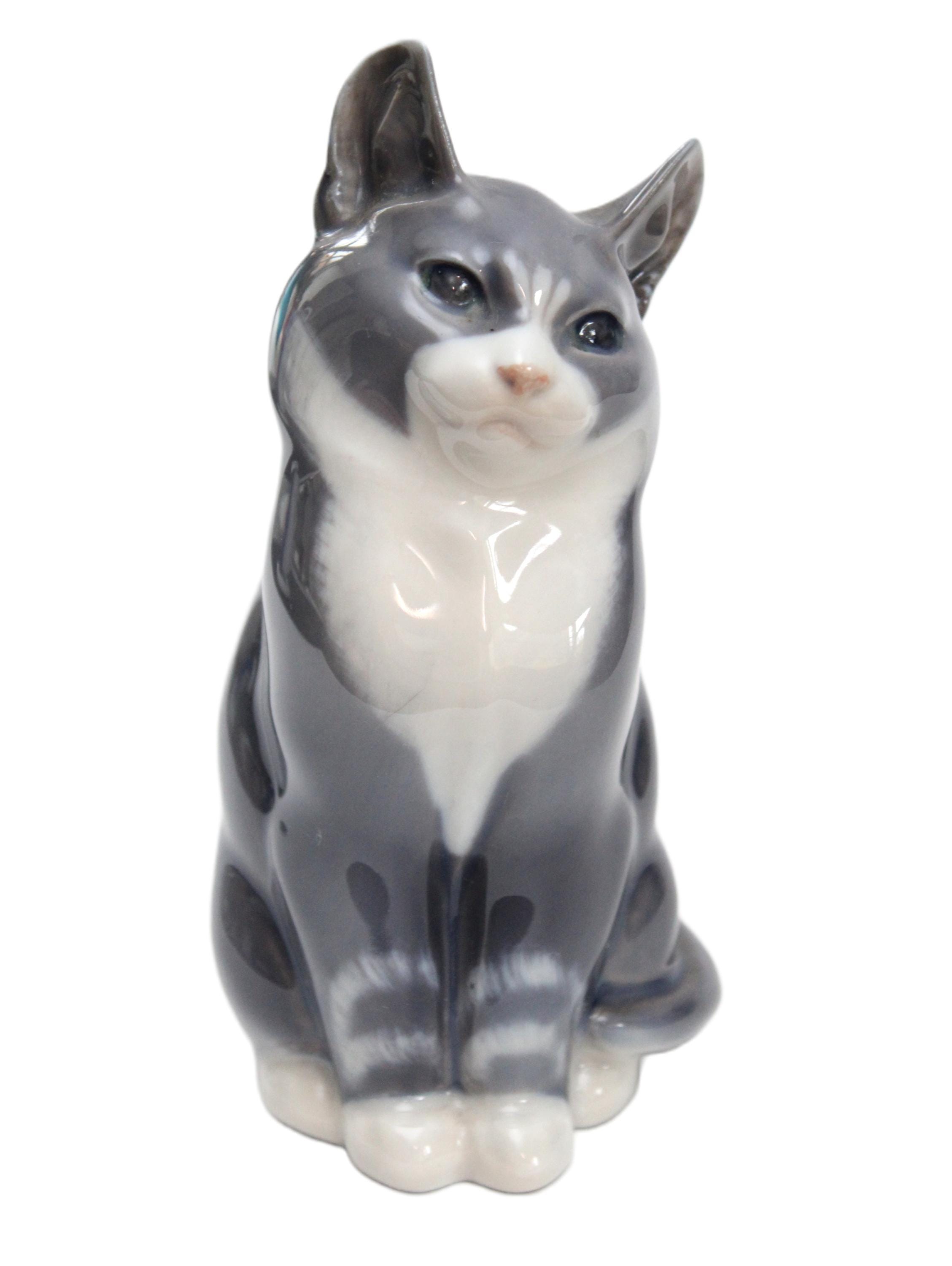 Royal copenhagen cat - Etsy 日本