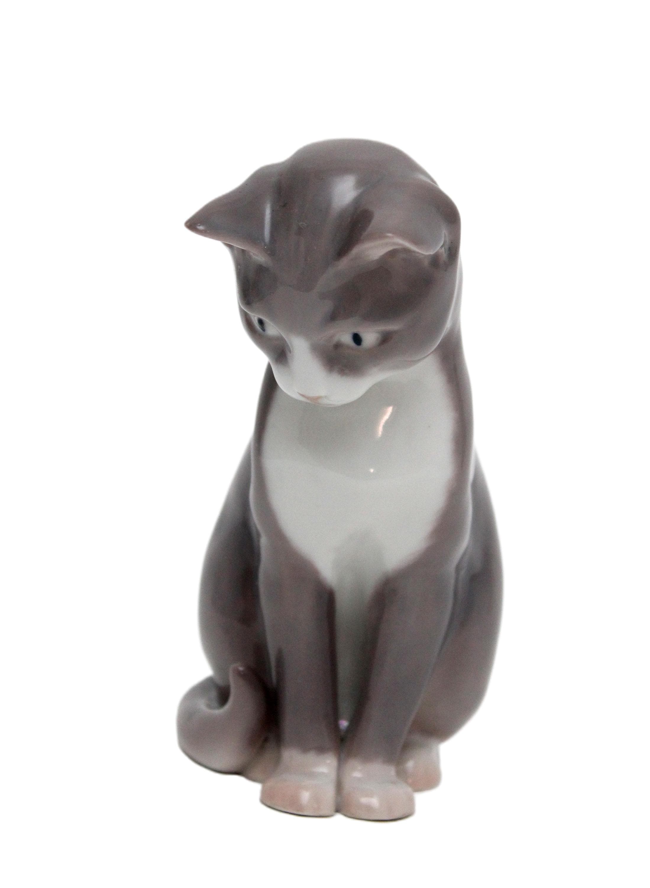 B&g Danish Porcelain Cat Figurines - Etsy