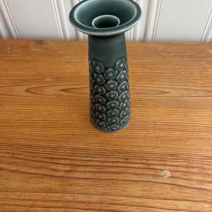 Kronjyden, Danimarca, Jens Harald Quistgaard: Candeliere o vaso "Azur", anni '60, Mid-Century, raro ritrovamento