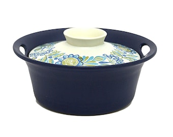 Vintage Figgjo Flint Tor Viking Flameware Casserole With Lid - Etsy