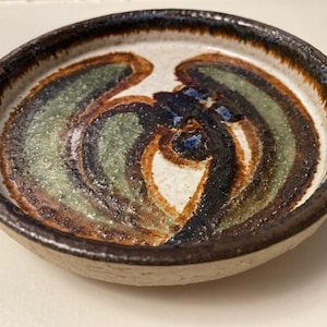 Søholm, Denmark, Cactus, Small plate, dish, Noomi Bachausen, Stoneware, 1970&#39;s