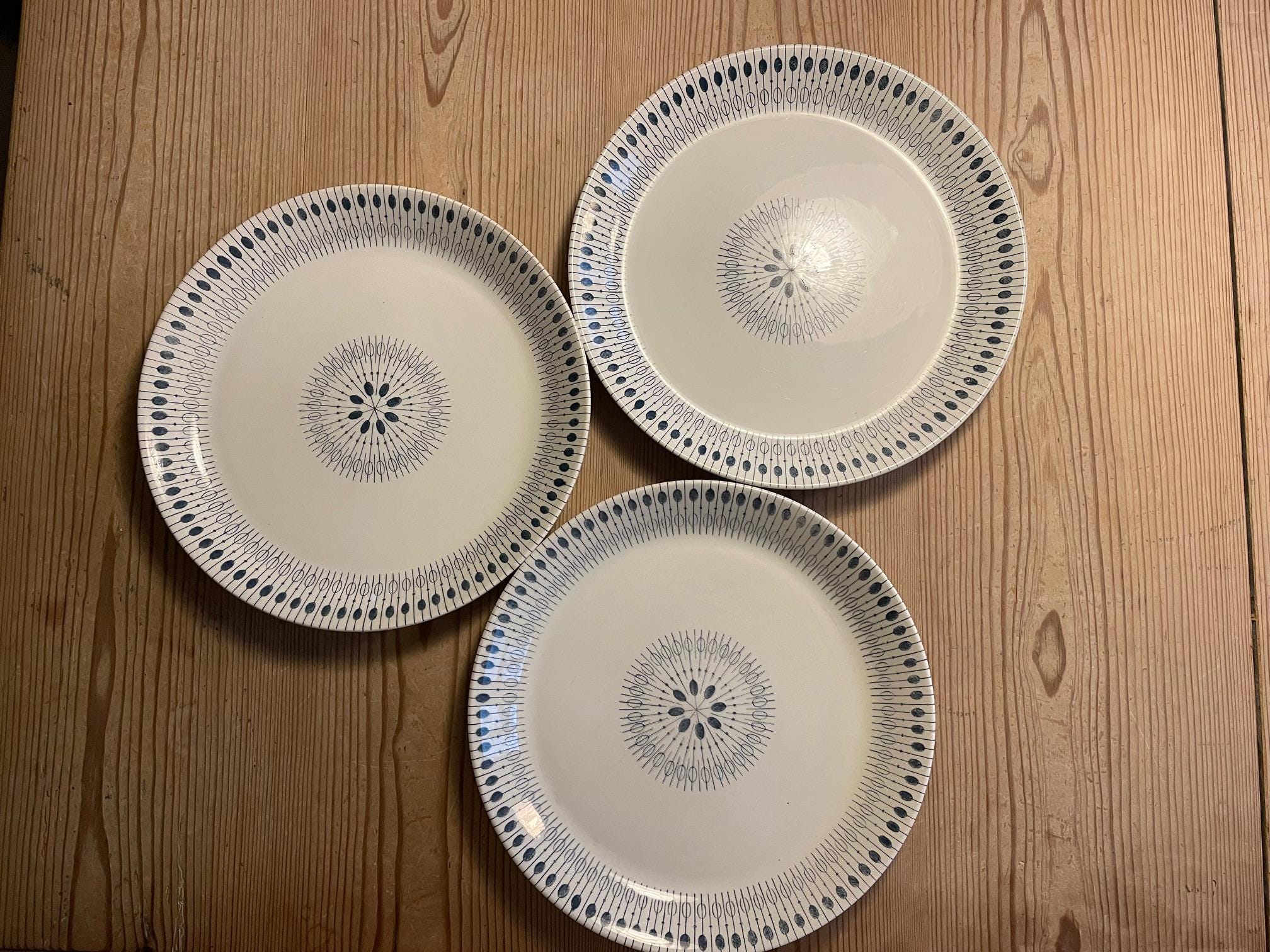 Egersund/エーゲルスン プレート　４枚セット Egersund Zenith - Etsy