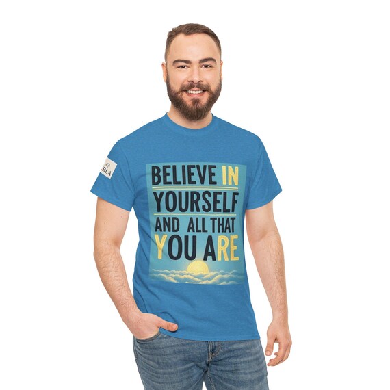 Inspiration Quote Heavy Coton Tee/ 2025 Trend Comfort Colors Unisex T-Shirt/ Bold Typography Motivation Shirt/ Gift for Creatives&Her/Him