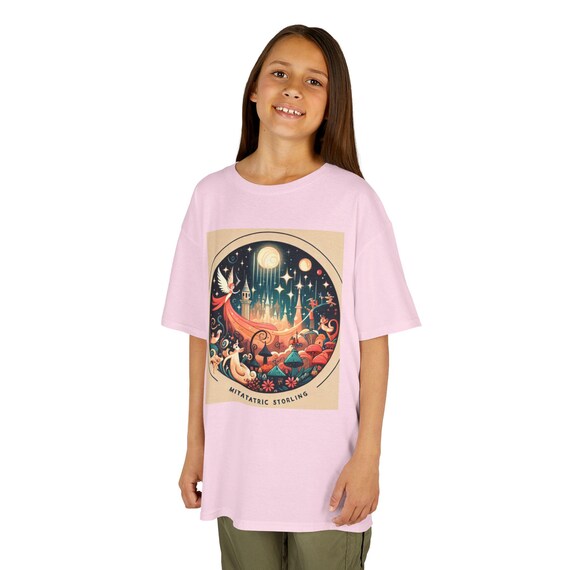Whimsical Kids Tee, Playful Graphic Tee for Children, Fun T-Shirt for Birthdays, Gift for Kids, Cute Summer Apparel