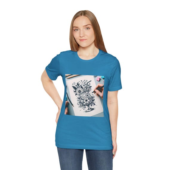 Graphic Tee/Unisex Shirt,/Artisitic Shirt/Creative Gift/ Unique T-Shirt Design/Boho style