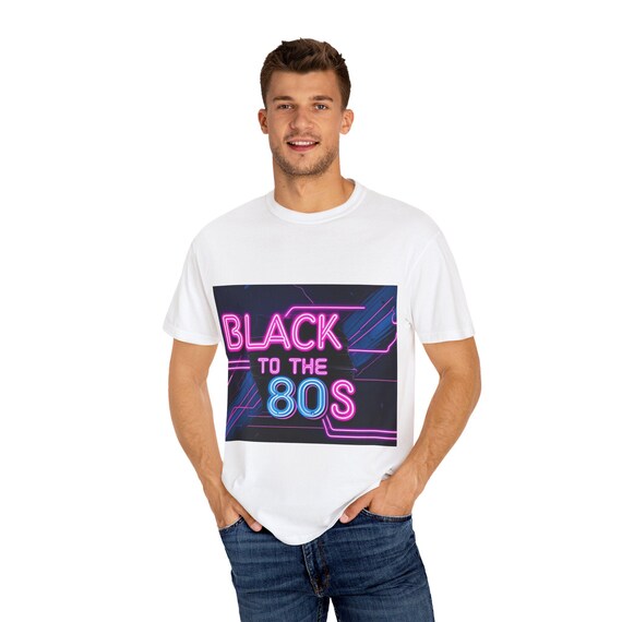 Retro 80s T-Shirt, Unisex Vintage Tee, Perfect for  Parties, Gifts for Music Lovers, Nostalgic Daily wear/unique gift