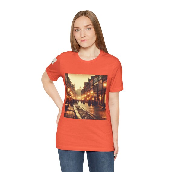 Cozy Urban Vibes Tee, Unisex T-Shirt for City Lovers, Street Photography Shirt, Perfect Gift for Travelers, Casual Wear