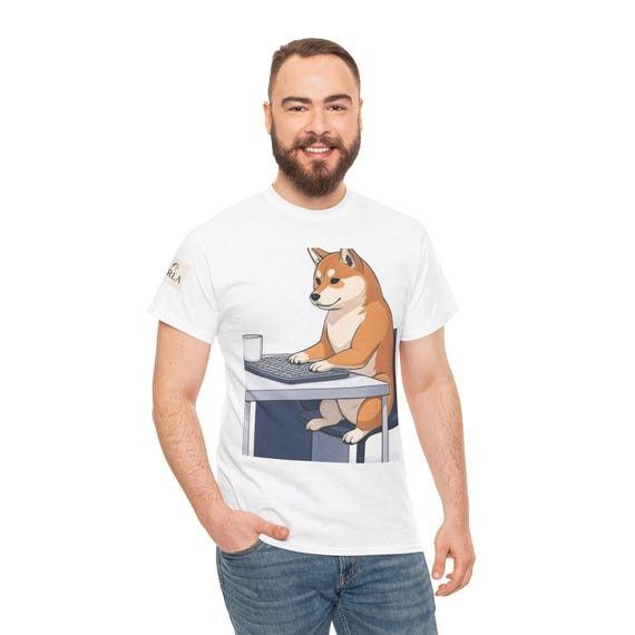 Shiba Inu Vibes Chill Vibes Tee/ 2025 Trend Comfort Colors Unisex shirt/ Funny Kawai Dog Graphic Tee/ Gift for Shiba Mom/Dad&Dog Lover