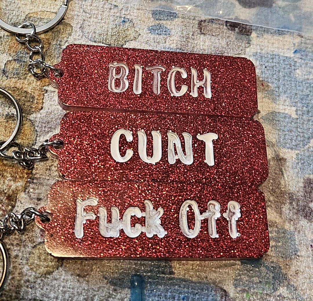 Snarky Keychains — Inappropriate & Hilarious - Etsy