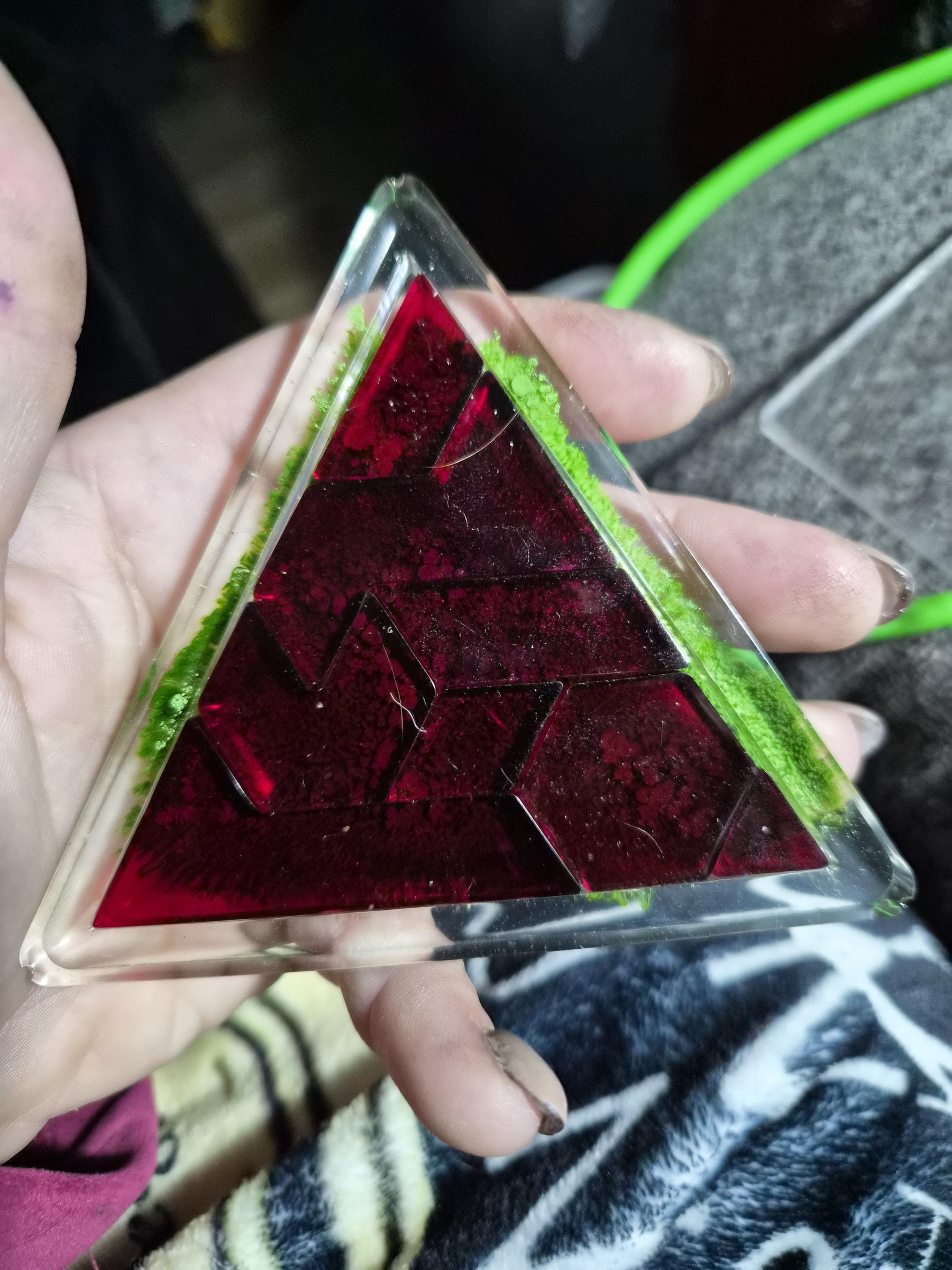 Triangle Tangram Resin Set - Etsy