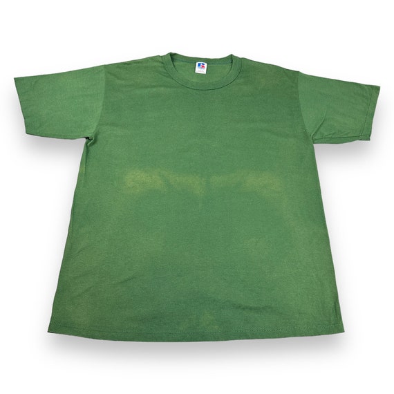 Vintage Benati Concrete Shirt Adult LARGE Green 90s Construction 