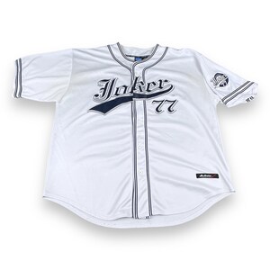 Vintage Joker 77 Baseball Style Jersey Stitched OG Streetwear Hip