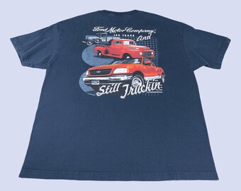 Red Kap Ford Motors Legendary Work Shirt – Black Button-Up Cotton Blend (Men's Regular)