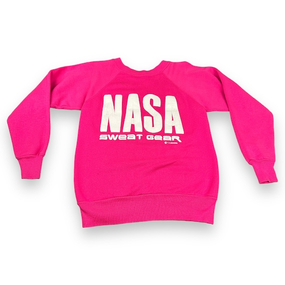 Vintage Nasa Sweater Adult EXTRA SMALL XS Pink 90… - image 1