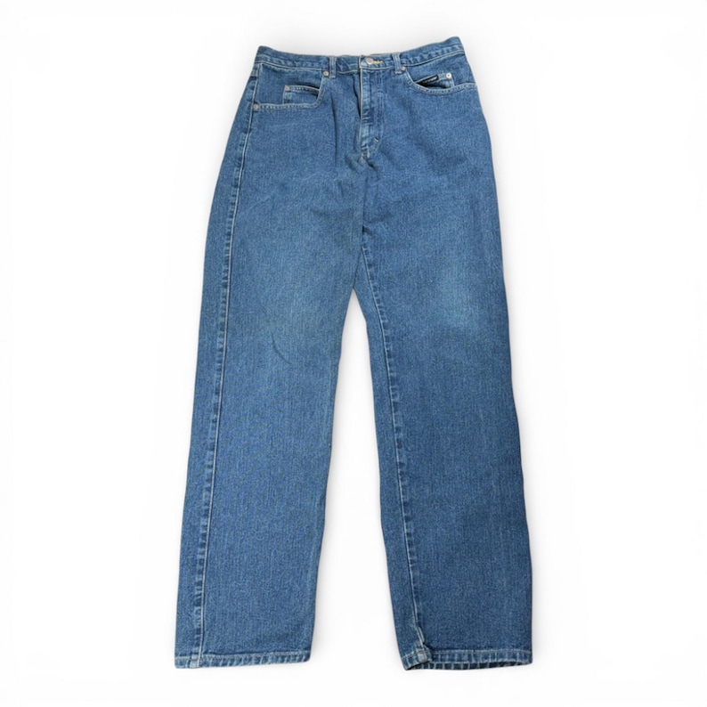 Vintage Joe Boxer Jeans Mens 32x32 Blue Medium Wash Denim Straight Leg 90s image 1