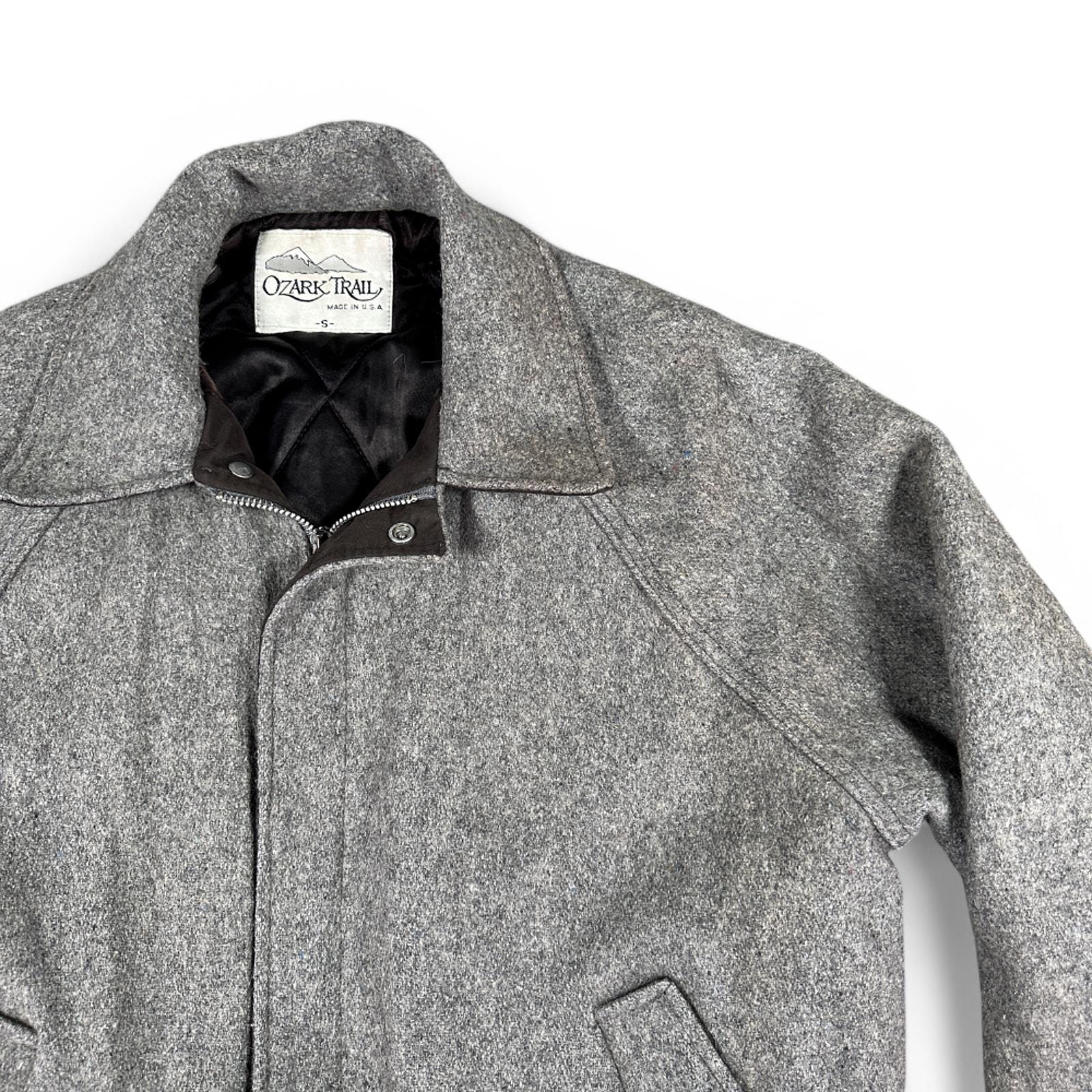 ジャケット・アウター 70s Sears Gray Wool Balmacaan Coat ジャケット・アウター 70s Sears Gray Wool Balmacaan Coat