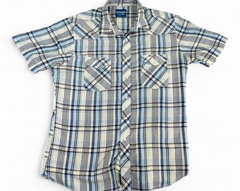 Chemise western Wrangler Retro® à manches longues pour homme, poche à