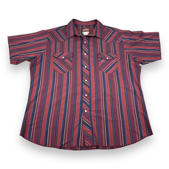 Vintage Wrangler Western Shirt Adult EXTRA LARGE … - image 1