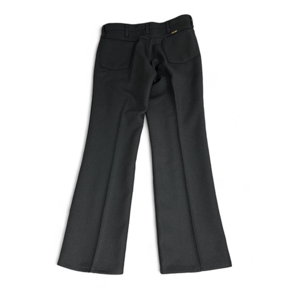 Vintage Wrangler Pants Mens 35x32 Black 90s Wranc… - image 2