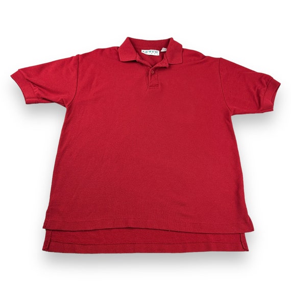 コリアグランドセール Levis Vintage Polo Classic 80s Red Brick MEDIUM Adult Shirt トップス