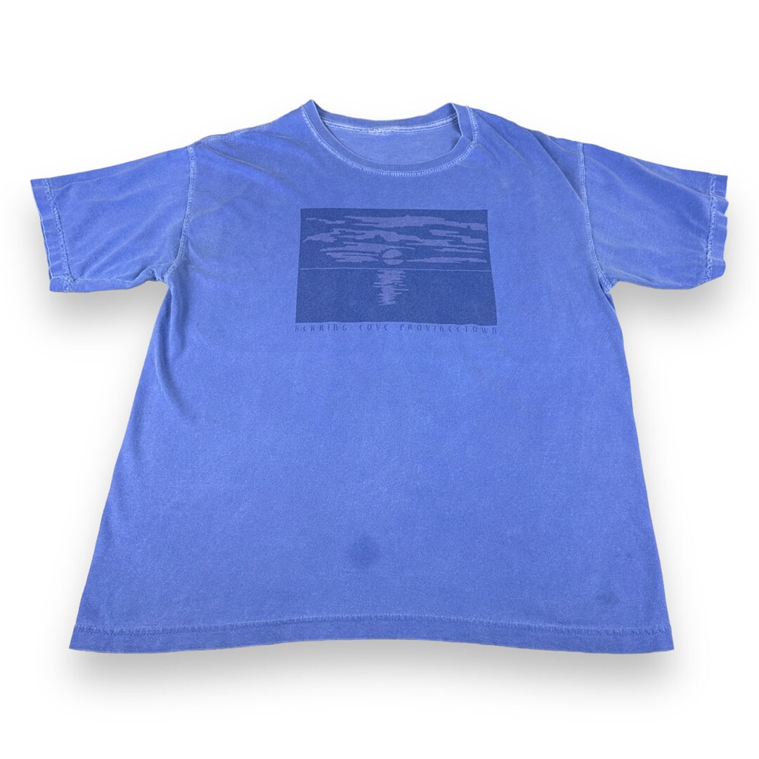 Vintage 90s Herring Cove Beach Provincetown Tshirt Cape Cod Etsy