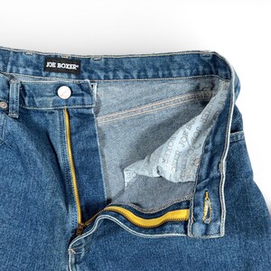 Vintage Joe Boxer Jeans Mens 32x32 Blue Medium Wash Denim Straight Leg 90s image 4