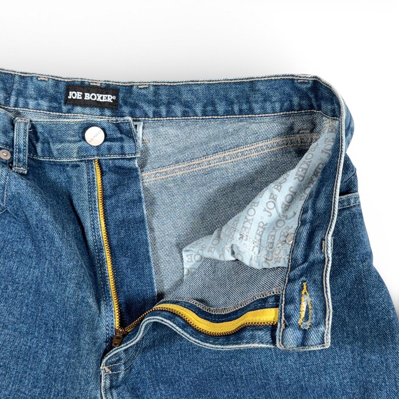 Vintage Joe Boxer Jeans Mens 32x32 Blue Medium Wash Denim Straight Leg 90s image 4