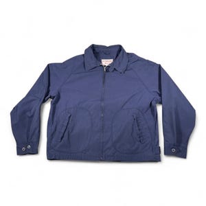 ジャケット・アウター McGREGOR Navy Drizzler Jacket Swing Top McGREGOR Swing Top Drizzler Jacket L Navy Cotton Lining
