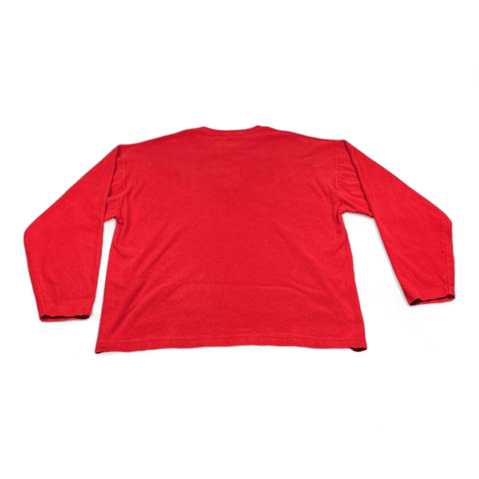 Vintage Marlboro Shirt Adult XXL 2XL Red Henley Ribbed Unlimited