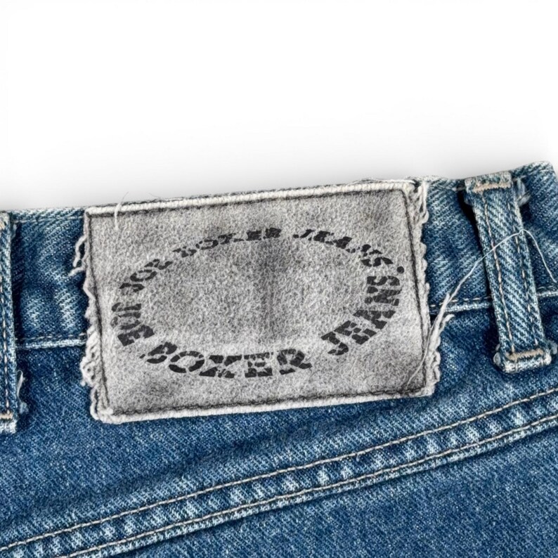 Vintage Joe Boxer Jeans Mens 32x32 Blue Medium Wash Denim Straight Leg 90s image 9
