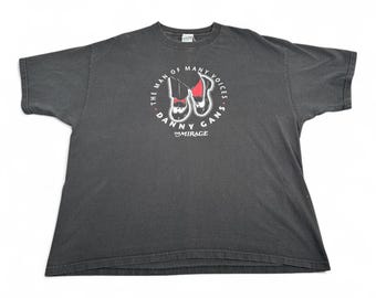 Vintage Mirage Las Vegas Shirt Erwachsene 2XL Schwarz Kasino Danny Gans viele Stimmen 90er Jahre