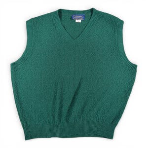 Dark Green Vest - Etsy